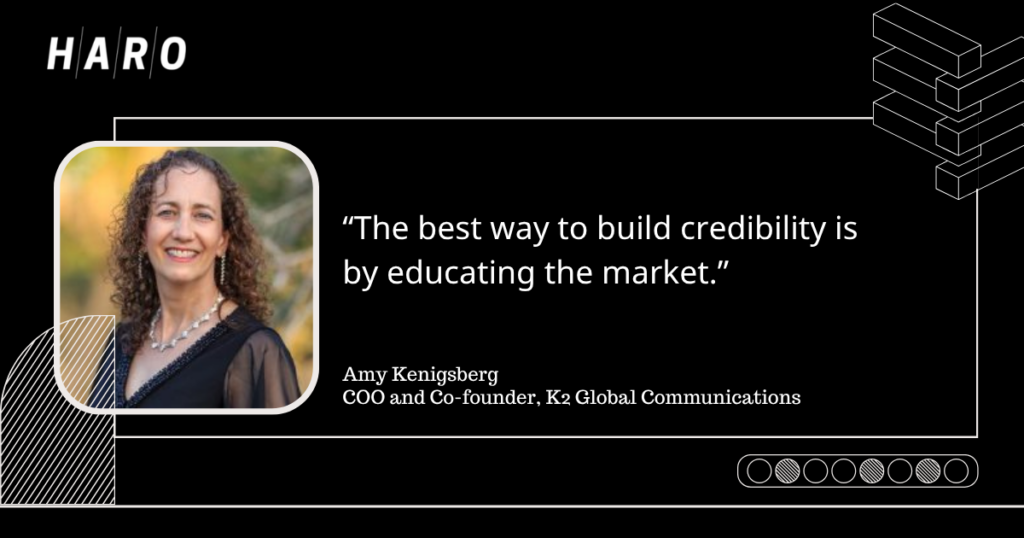 Amy Kenigsberg what is PR