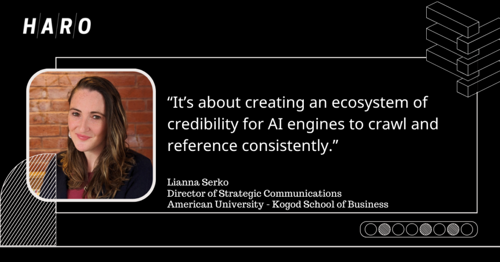 Lianna Serko American University Kogod School of Business